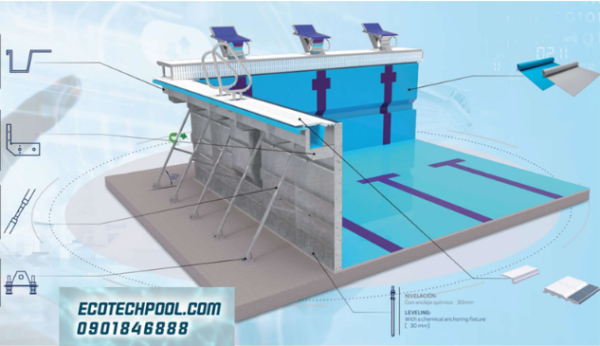HỒ BƠI LẮP GHÉP COMPOSITE - Ảnh 3