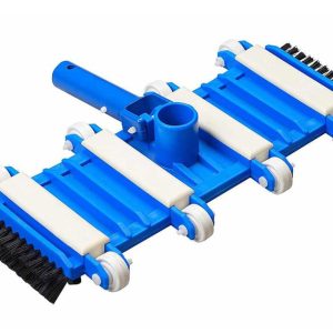 Bàn Hút Hồ Bơi 8 Bánh Chổi Cọ 2 Đầu Tiết Kiệm Năng Lượng