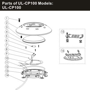 den led emaux ul cp100 2