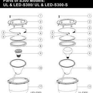 Đèn LED âm nước hồ bơi RGB 35W tiết kiệm điện Ecotechpool