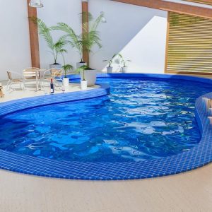 Gạch Mosaic Thủy Tinh Xanh Lá 4x4cm Tiết Kiệm Cho Hồ Bơi Sinh Thái
