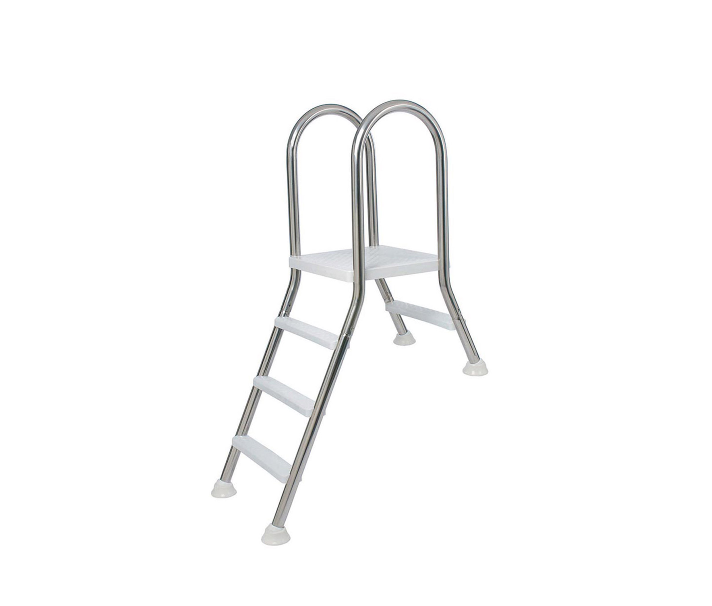 Thang Hồ Bơi Bán Âm Đất Inox AISI 304 Tiết Kiệm Không Gian Thang Hồ Bơi Bán Âm Đất Inox AISI 304 Tiết Kiệm Không Gian