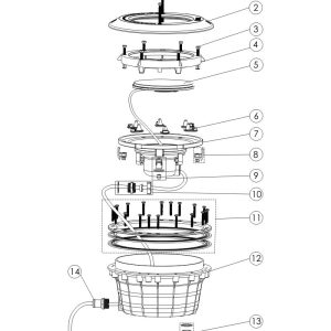 Đèn LED Chiếu Sáng Hồ Bơi Tiết Kiệm Năng Lượng Emaux NP300