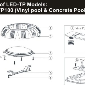 Thiết Bị Đưới Nước Emaux TP100 Tiết Kiệm Năng Lượng Cho Hồ Bơi