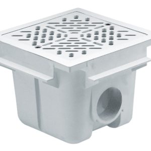 Ống Thoát Nước Chính Lưới Chắn Vuông 210x210mm Tiết Kiệm Năng Lượng