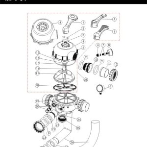 Van Đa Chiều Hồ Bơi Emaux MPV Tiết Kiệm Năng Lượng, Bền Bỉ