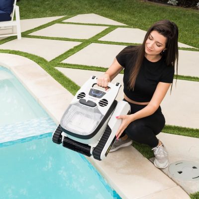 Bàn Hút Hồ Bơi 4 Bánh 32cm Vệ Sinh Hồ Bơi Hiệu Quả Biotech Pool