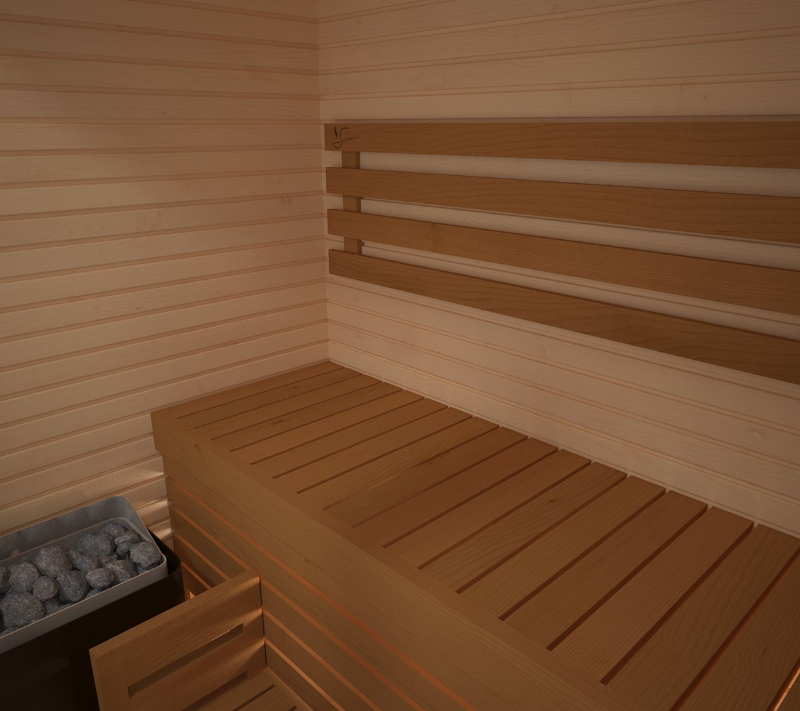 Cabin Xông Hơi Khô 2 Người Gỗ Hemlock Cabin Xông Hơi Khô 2 Người Gỗ Hemlock – hình 1