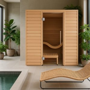 Cabin Xông Hơi Khô Blissful Retreat 2 Người Gỗ Tống Quá Sủi Cabin Xông Hơi Khô Blissful Retreat 2 Người Gỗ Tống Quá Sủi – hình 2