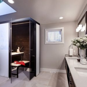 Cabin Xông Hơi Khô Harvia Smartfold 2.0 2 Người Gỗ Hemlock Cabin Xông Hơi Khô Harvia Smartfold 2.0 2 Người Gỗ Hemlock – hình 2