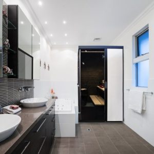 Cabin Xông Hơi Khô Harvia Smartfold 2.0 2 Người Gỗ Hemlock Cabin Xông Hơi Khô Harvia Smartfold 2.0 2 Người Gỗ Hemlock – hình 3