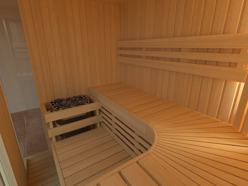Cabin Xông Hơi Khô Leili Exclusive 3-4 Người Gỗ Thông Cabin Xông Hơi Khô Leili Exclusive 3-4 Người Gỗ Thông – hình 4