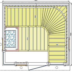 Cabin Xông Hơi Khô Leili Exclusive 3-4 Người Gỗ Thông Cabin Xông Hơi Khô Leili Exclusive 3-4 Người Gỗ Thông – hình 6