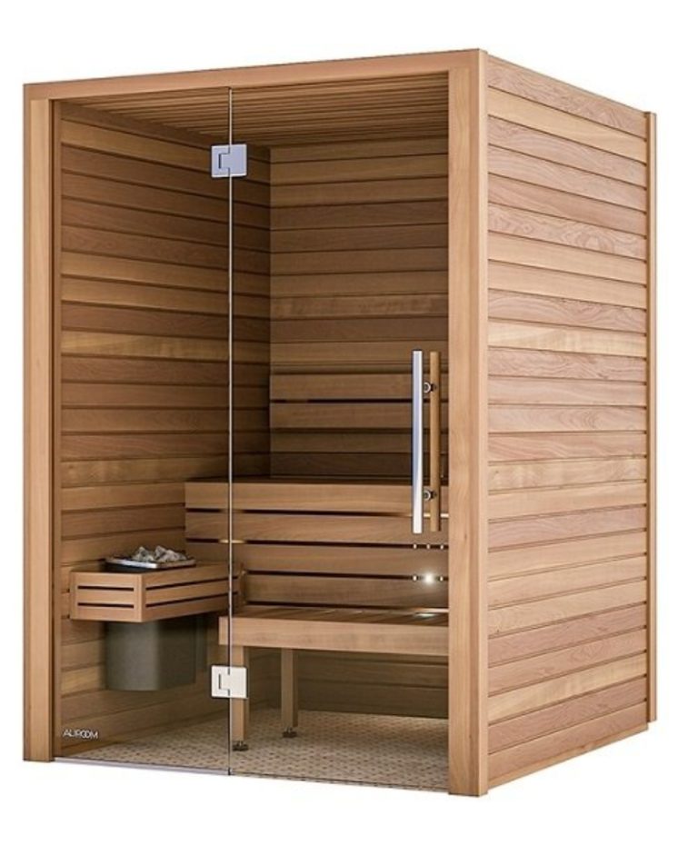 Cabin Xông Hơi Khô Relaxation Realm 2 Người Gỗ Hemlock