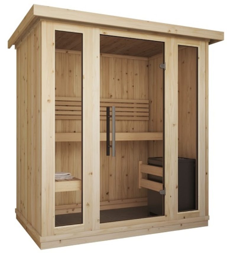 Trang chủ Cabin Xông Hơi Khô Sauna Cabin 3-4 Người Gỗ Thông