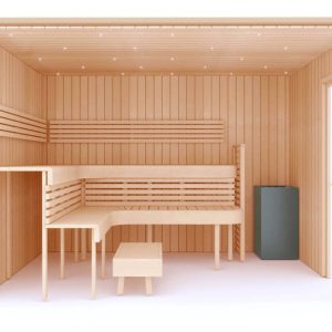 Cabin Xông Hơi Khô Sauna Premium 3-4 Người Gỗ Tống
