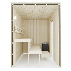 Cabin Xông Hơi Khô Sauna Standard 3-4 Người Gỗ Dương Aspen