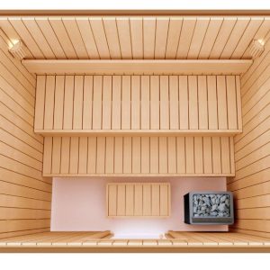 Cabin Xông Hơi Khô Sauna Standard 3-4 Người Gỗ Tống Quá Sủi – hình 5