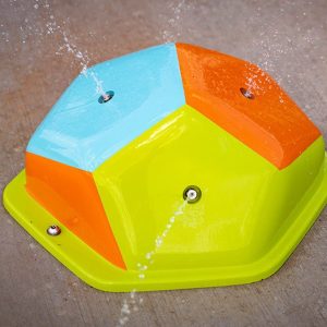 Cột Phun Nước Hình Học Composite Cho Sân Chơi Nước Trẻ Em - hình 4