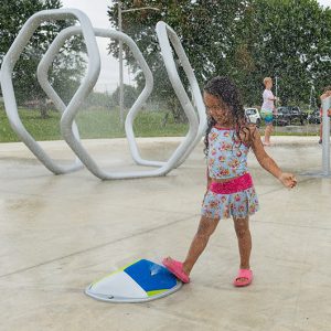 Cột Phun Sương Hình Học Nhỏ Gọn Tiết Kiệm Năng Lượng