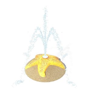 Đài Phun Nước Hình Sao Biển Composite Cho Sân Chơi Nước Trẻ Em - hình 2