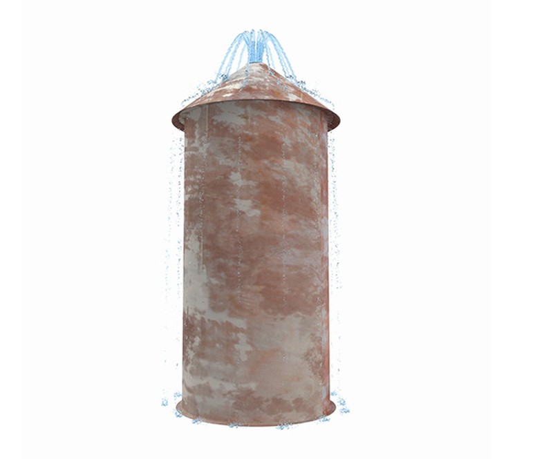 Đài Phun Nước Hình Silo Nông Trại Composite Cho Sân Chơi Nước Trẻ Em Đài Phun Nước Hình Silo Nông Trại Composite Cho Sân Chơi Nước Trẻ Em - hình 3