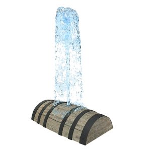Đài Phun Nước Hình Thùng Gỗ Composite Cho Sân Chơi Nước Trẻ Em Đài Phun Nước Hình Thùng Gỗ Composite Cho Sân Chơi Nước Trẻ Em - hình 2