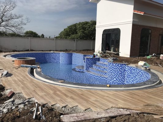 Dịch vụ chống thấm hồ bơi