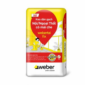 Keo Dán Gạch Weber Webertai FIX 25kg – Ốp Lát Đa Năng Gốc Xi Măng