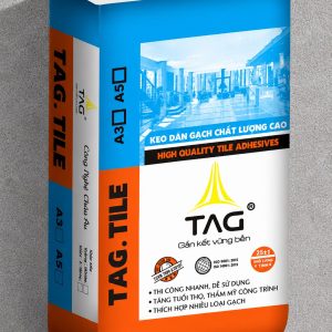 Keo Dán Gạch TAG Tile A5 20kg – Gạch Khổ Lớn, Bám Dính Cao