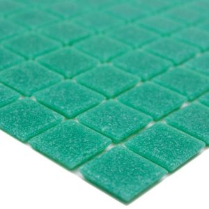 Gạch Mosaic Thủy Tinh Hồ Bơi Chuyển Sắc Xanh (Loang Màu) - hình 1