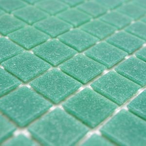 Gạch Mosaic Thủy Tinh Hồ Bơi Chuyển Sắc Xanh (Loang Màu) - hình 2
