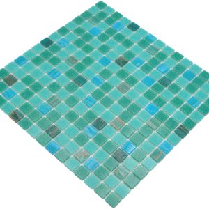 Gạch Mosaic Thủy Tinh Hồ Bơi Chuyển Sắc Xanh (Loang Màu) - hình 6