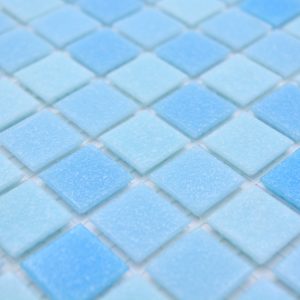 Gạch Mosaic Thủy Tinh Hồ Bơi Chuyển Sắc Xanh (Loang Màu) - Bộ 10 Vỉ Gạch Mosaic Thủy Tinh Hồ Bơi Chuyển Sắc Xanh (Loang Màu) - Bộ 10 Vỉ - hình 1