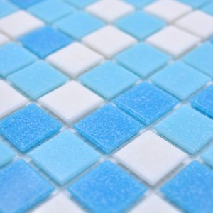 Gạch Mosaic Thủy Tinh Hồ Bơi Chuyển Sắc Xanh (Loang Màu) - Bộ 10 Vỉ Gạch Mosaic Thủy Tinh Hồ Bơi Chuyển Sắc Xanh (Loang Màu) - Bộ 10 Vỉ - hình 1
