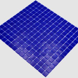 Gạch Mosaic Thủy Tinh Hồ Bơi Chuyển Sắc Xanh (Loang Màu) Đốm