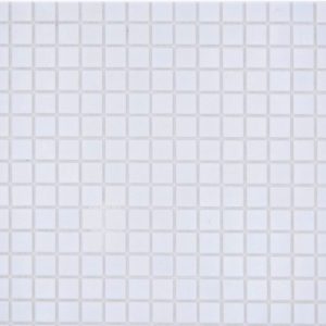 Gạch Mosaic Thủy Tinh Hồ Bơi Trắng Bóng - Bộ 10 Vỉ - hình 1