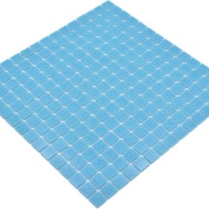 Gạch Mosaic Thủy Tinh Hồ Bơi Xanh Aqua Xanh Dương