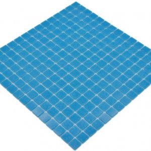 Gạch Mosaic Thủy Tinh Hồ Bơi Xanh Da Trời Nhạt Xanh Dương - Khổ Lớn 720 Vỉ (72m²)