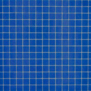 Gạch Mosaic Thủy Tinh Hồ Bơi Xanh Da Trời Nhạt Xanh Dương - Khổ Lớn 720 Vỉ (72m²) - hình 4