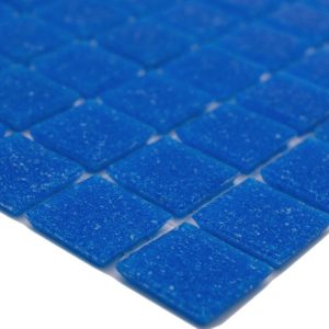 Gạch Mosaic Thủy Tinh Hồ Bơi Xanh Dương Đậm Xanh Dương - hình 1