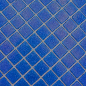 Gạch Mosaic Thủy Tinh Hồ Bơi Xanh Dương Đậm Xanh Dương - hình 4