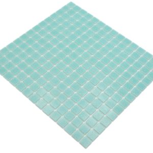 Gạch Mosaic Thủy Tinh Hồ Bơi Xanh Lá Nhạt Xanh Lá Đốm