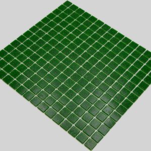 Gạch Mosaic Thủy Tinh Hồ Bơi Xanh Rêu Xanh Lá Đốm