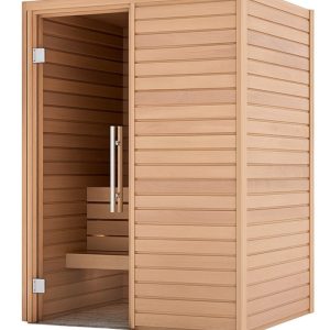 Ghế Tựa Gỗ Thông Tự Nhiên Cho Phòng Sauna – hình 2