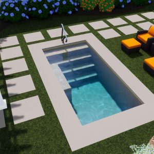 Hồ Bơi Composite Mini The Nook – 2.9×6m | 2.9×8.2m
