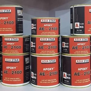 Keo Epoxy Dán Gạch Kháng Axit – Kháng Hóa Chất Asia AE-2100 2 Thành Phần