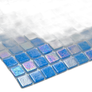 Gạch Mosaic Thủy Tinh Xanh Địa Trung Hải Tiết Kiệm Cho Hồ Bơi
