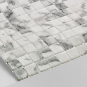 Gạch Mosaic Thủy Tinh Xám Khói Tiết Kiệm Cho Hồ Bơi Ecotechpool