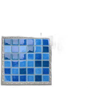 Gạch Mosaic Thủy Tinh Xanh Dương 2x2cm Tiết Kiệm Bền Màu